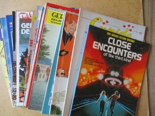 adv4966 diverse stripboeken 2, Boeken, Eén stripboek, Ophalen, Gelezen