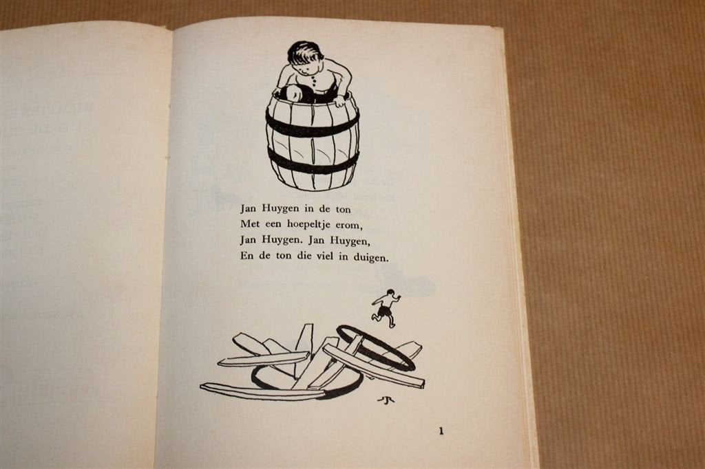 Rijmpjes uit de Oude Doos — Sluijters, Vintage Boek 1966, Verzenden, Gelezen