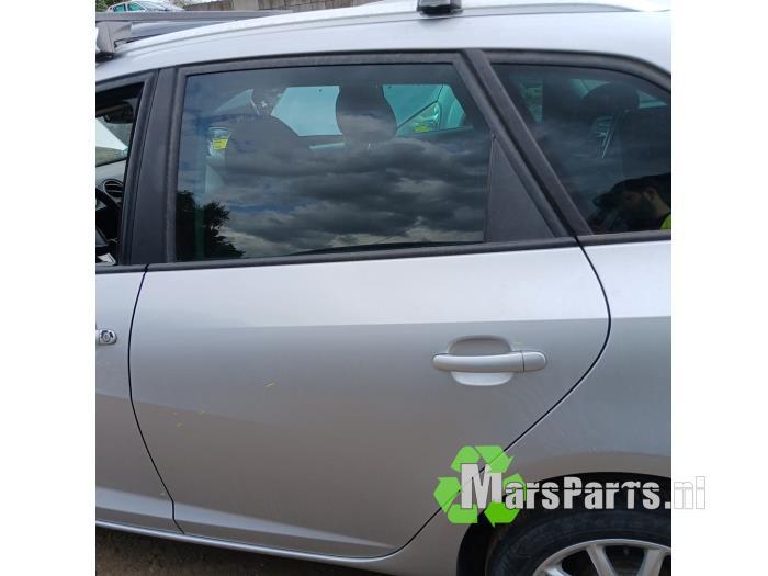 Portier 4Deurs links-achter van een Seat Ibiza (LX7W), Gebruikt, -, Deur, -