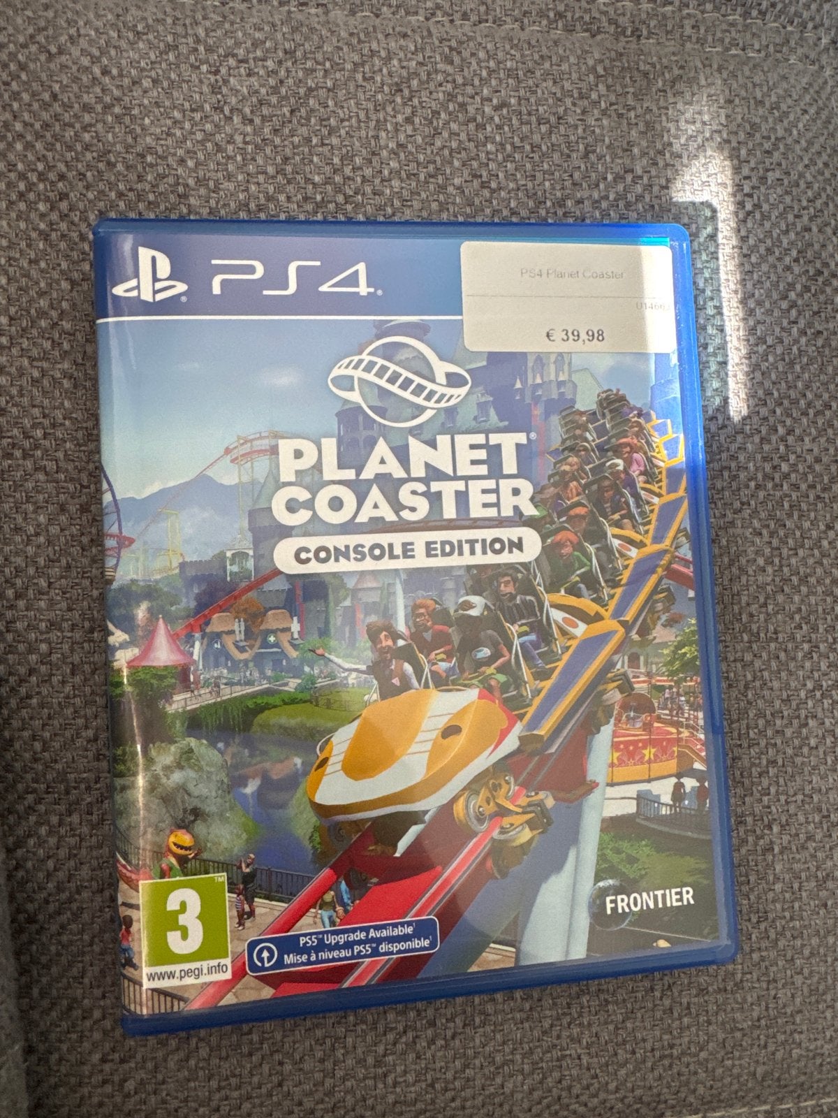 Planet Coaster Console Edition PS4 (met PS5 upgrade), 1 speler, Ophalen of Verzenden, Zo goed als nieuw, Vanaf 3 jaar