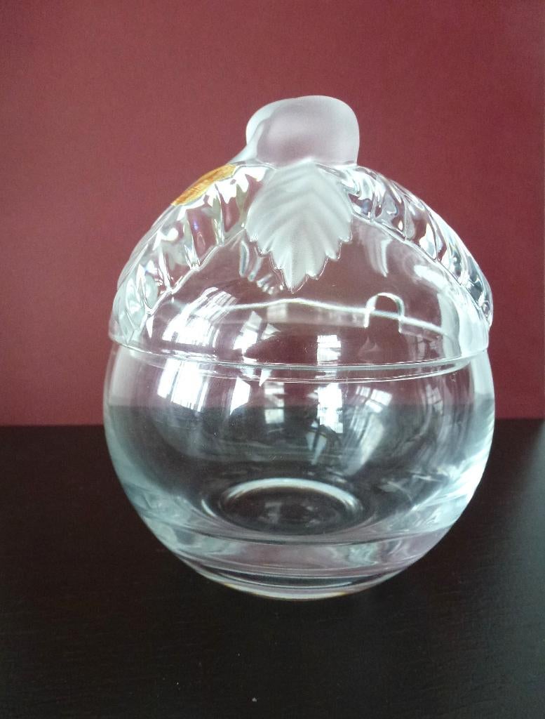 Vintage Nachtmann  kristallen jampot/ suikerpot/ zoet beleg, Ophalen of Verzenden