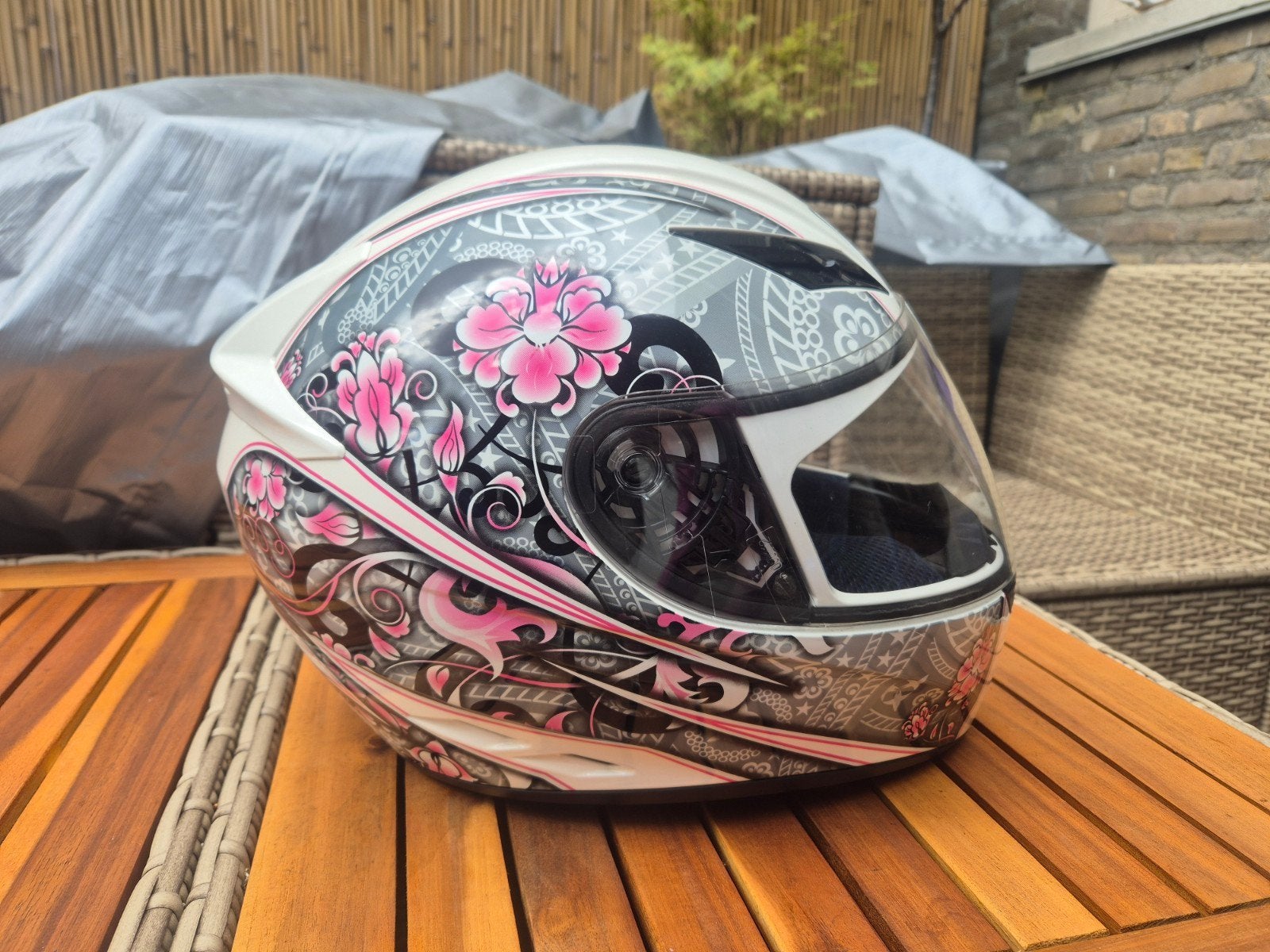 100€, Motoren, Ophalen of Verzenden, Tweedehands, Offroadhelm, Overige merken