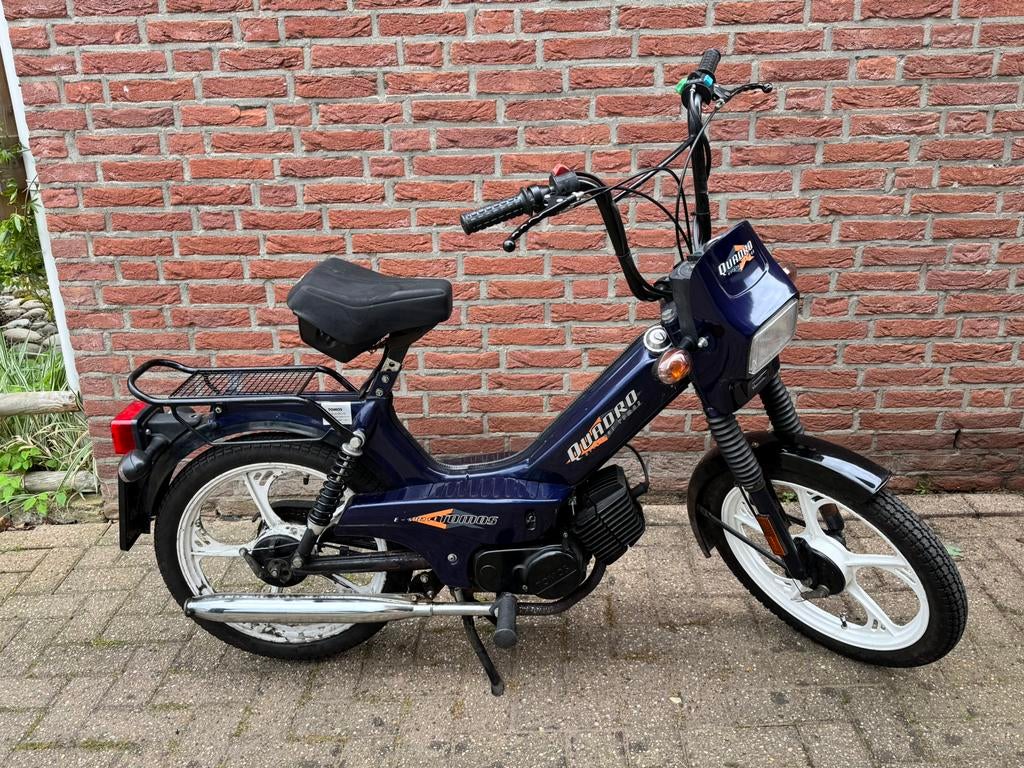 Tomos Quadro, Fietsen en Brommers, Brommers | Tomos, Zo goed als nieuw, Quadro, 49 cc, Ophalen of Verzenden