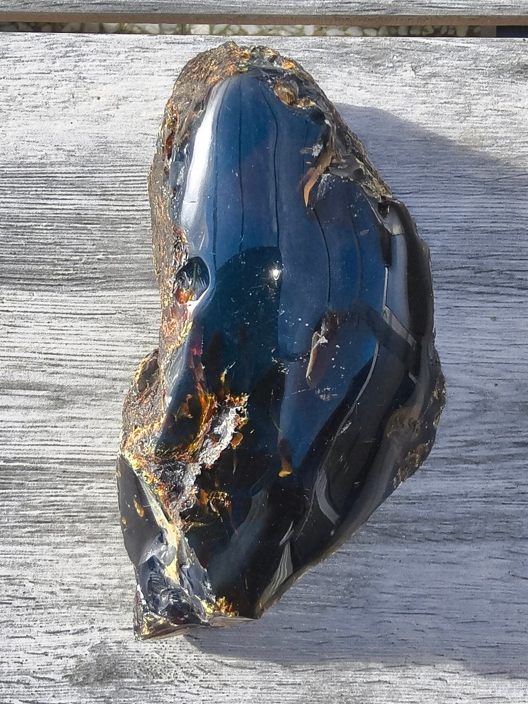Amber (blauw), Ophalen of Verzenden, Mineraal