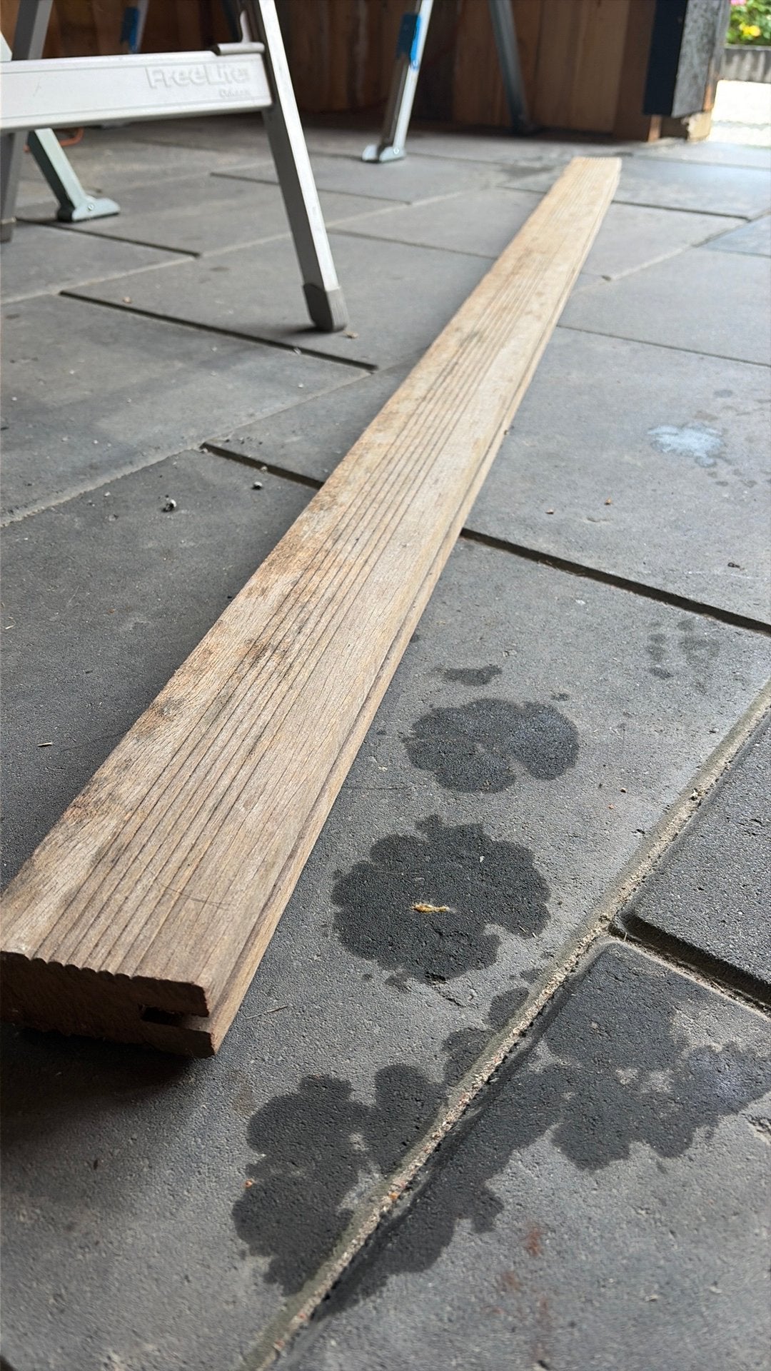 Bankirai balken., Ophalen, Zo goed als nieuw, 250 cm of meer, Balken
