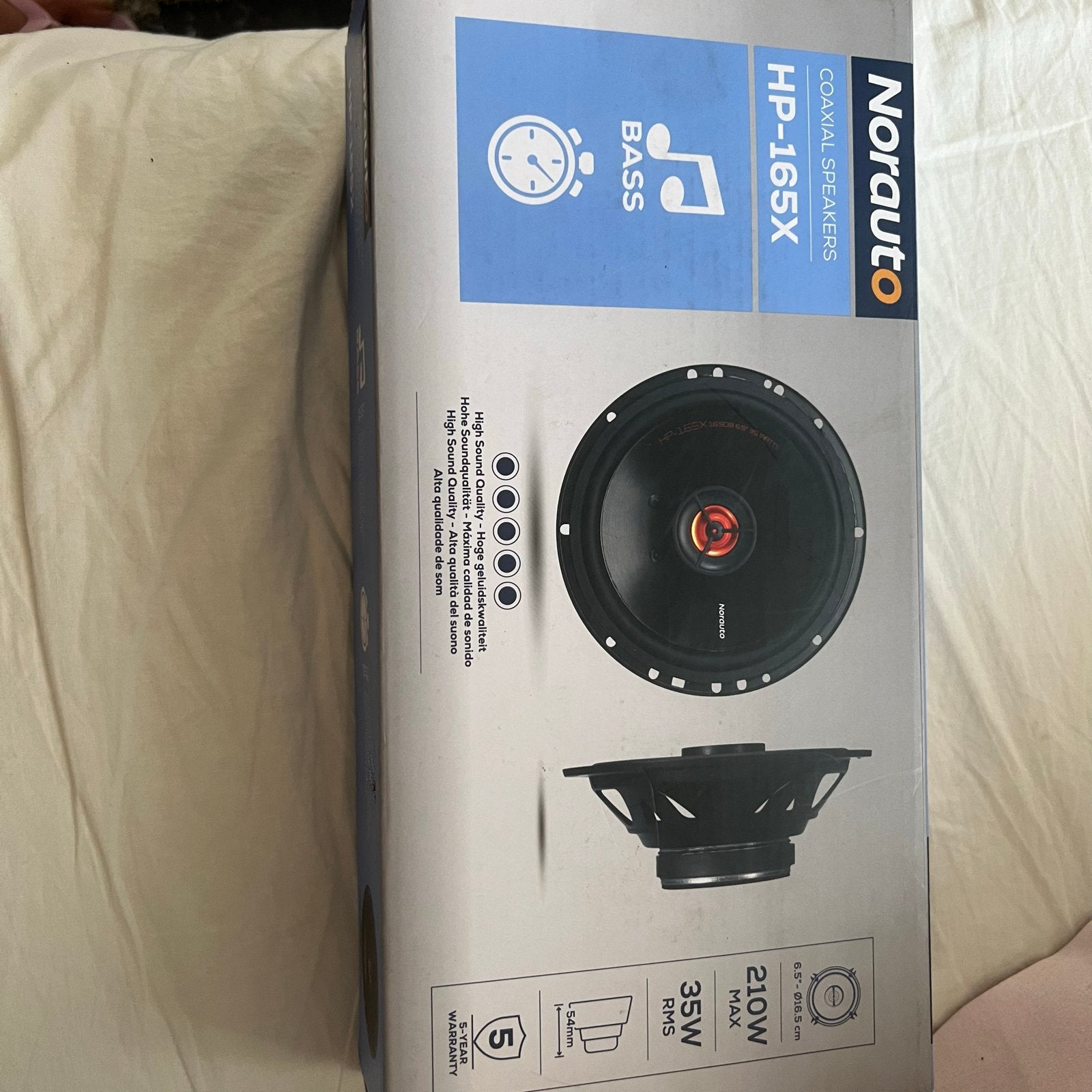 Norauto HP-165X Coaxiale Speakers - Hoge Kwaliteit Audio