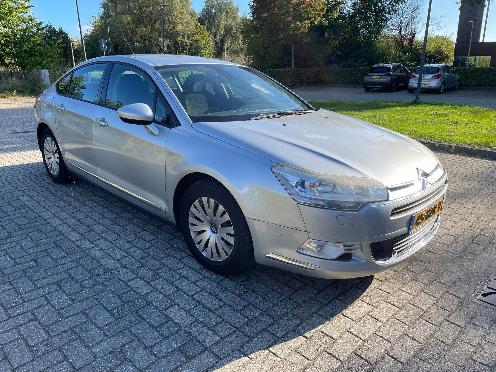 Citroën C5 2.0 16V 2009 Grijs, Auto's, Voorwielaandrijving, 1496 kg, 4 cilinders, Origineel Nederlands