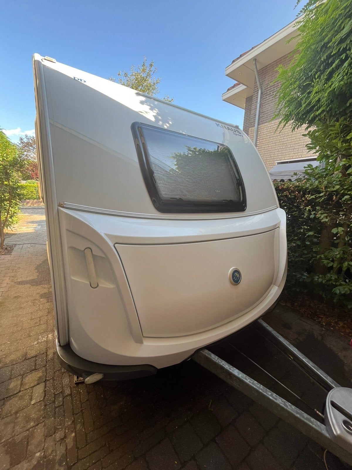 Knaus sport 400 LK bj 2011 met MOVER luifel voortent, Luifel, Treinzit, Particulier, 4 tot 5 meter