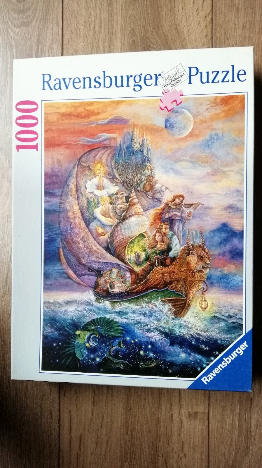 Ravensburger Puzzel. Reis naar het paradijs., Ophalen, 500 t/m 1500 stukjes, Zo goed als nieuw, Legpuzzel