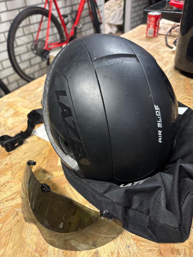 Lazer Bullet 2.0 MIPS Aerohelm, Fietsen en Brommers, Fietsaccessoires | Fietshelmen, Lazer, Gebruikt, Ophalen of Verzenden, L