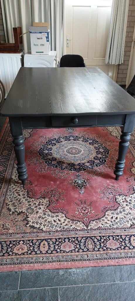 grote eettafel grenen, Ophalen, Gebruikt, 100 tot 150 cm, Vijf personen of meer