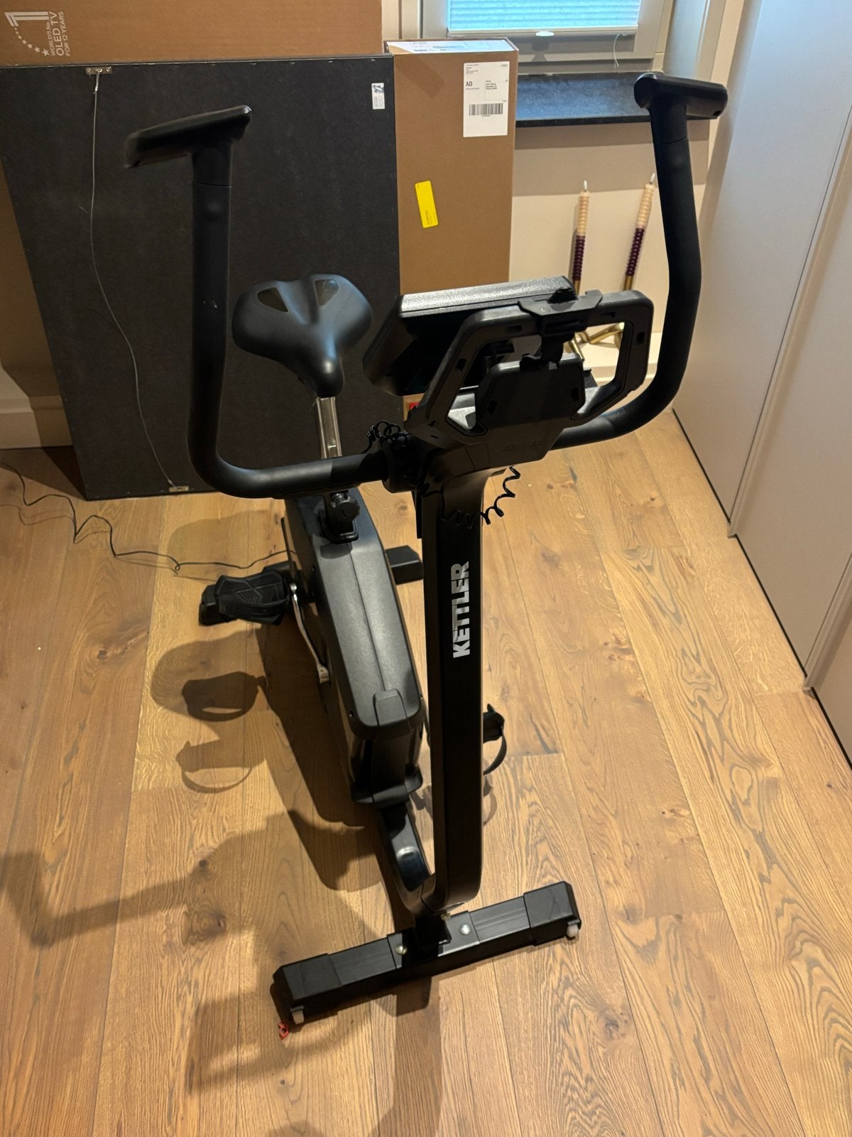 KETTLER GOLF C4 GOLF Hometrainer - ZGAN, Ophalen, Zo goed als nieuw, Metaal, Benen
