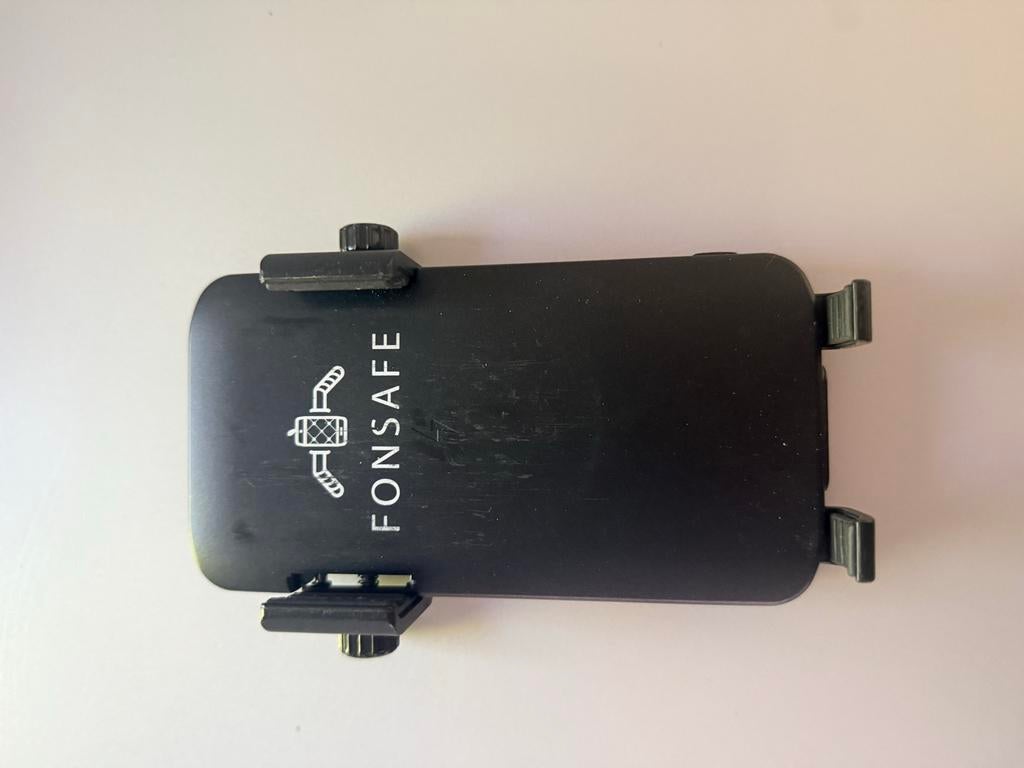 Fonsafe Fiets Telefoonhouder met Lamp en Powerbank 5000mAh, Ophalen of Verzenden, Gebruikt
