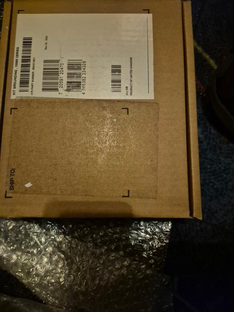 2 x Nieuwe HP 10000 Series Rack Grounding Kit (260457-B21), Verzenden, Nieuw