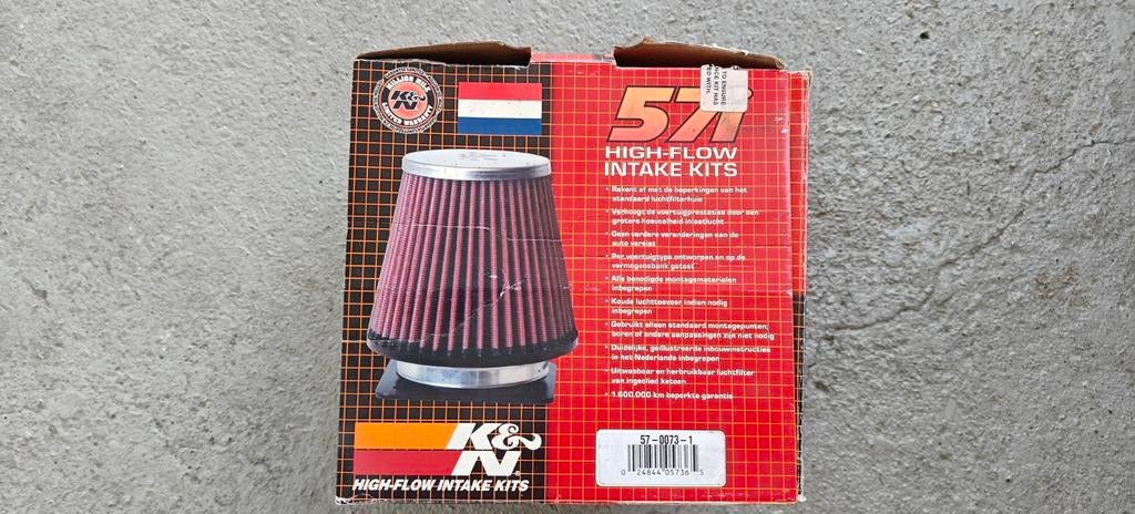 K&N open luchtfilter kit voor vw golf 3/vento vr6 2.8/2.9, Ophalen