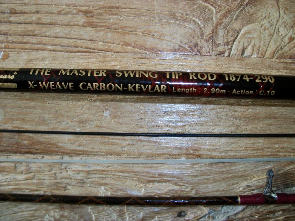 shakespeare the master swing tip rod, Ophalen, Gebruikt, Werphengel