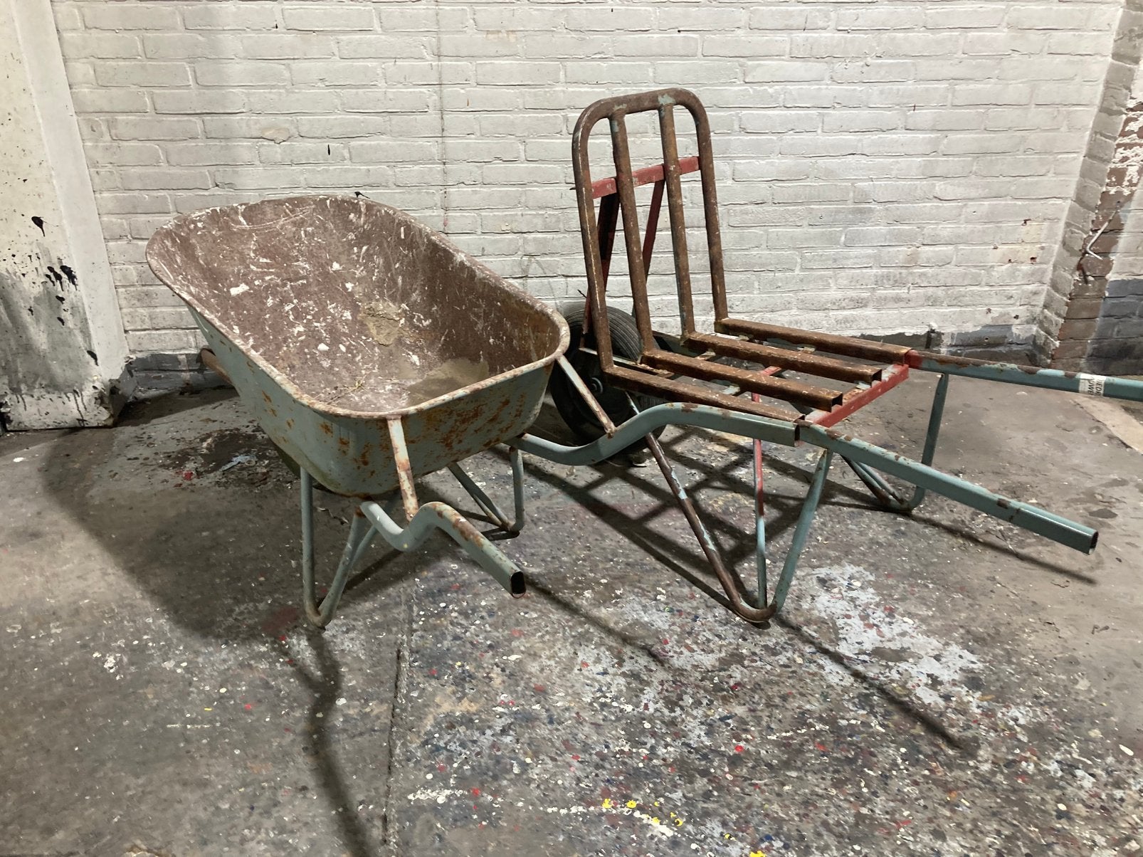 Stenenkruiwagen alleen nog., Ophalen, Gebruikt