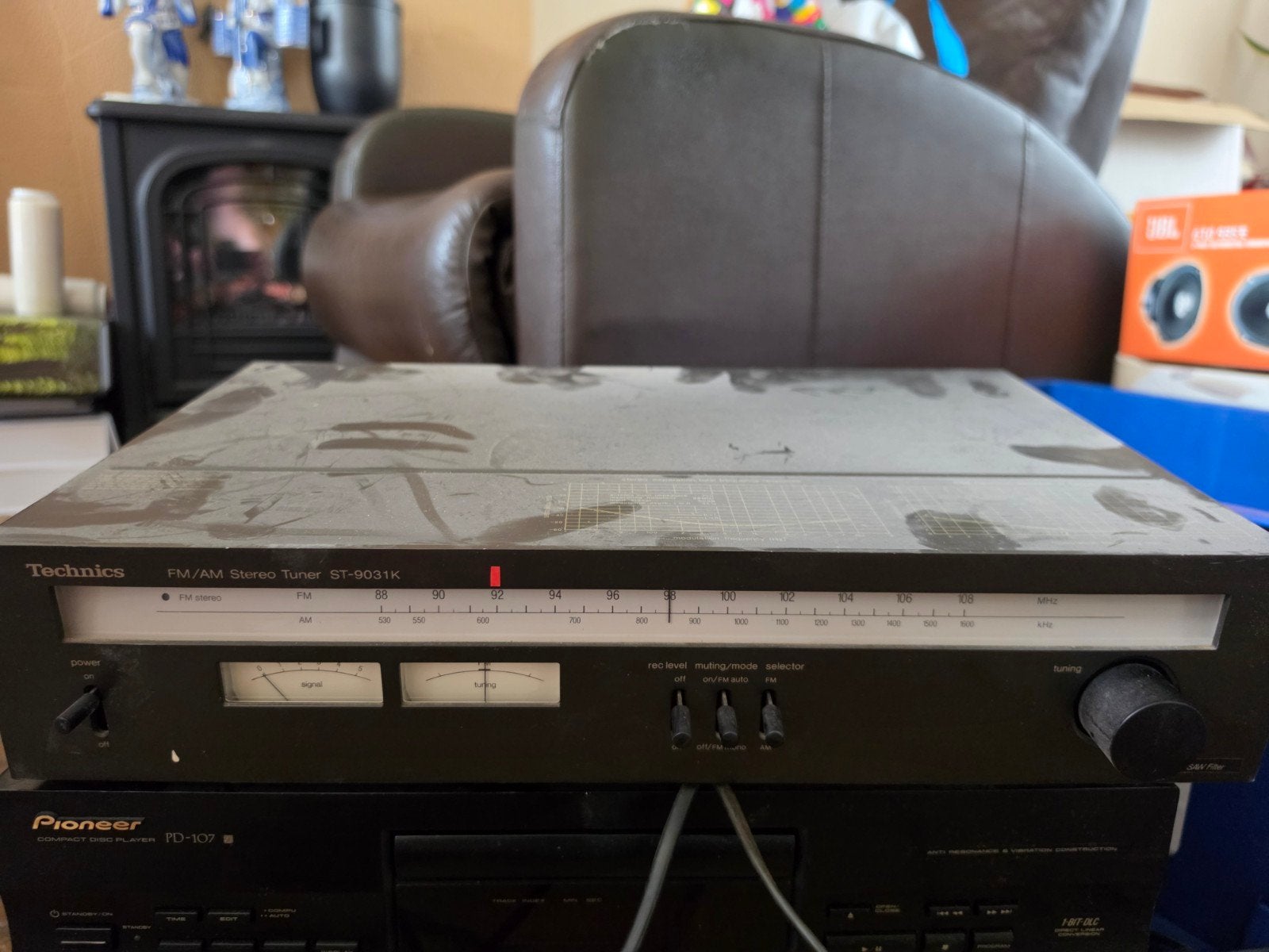 Technics ST-9031K vintage FM/AM stereo tuner, Audio, Tv en Foto, Dvd-spelers, Ophalen of Verzenden, Gebruikt, Overige merken