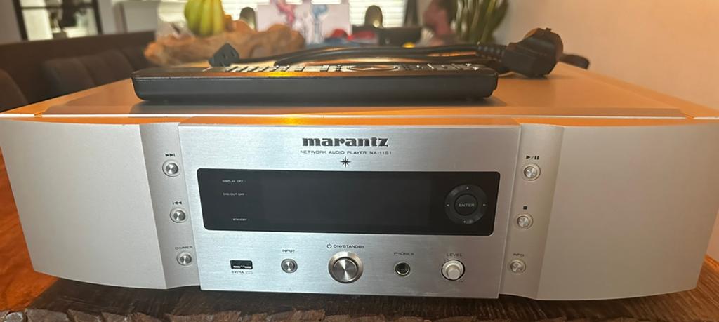 Marantz NA-11S1 Network Audio Player met afstandsbediening, Ophalen of Verzenden, Zo goed als nieuw, Overige merken, Losse componenten