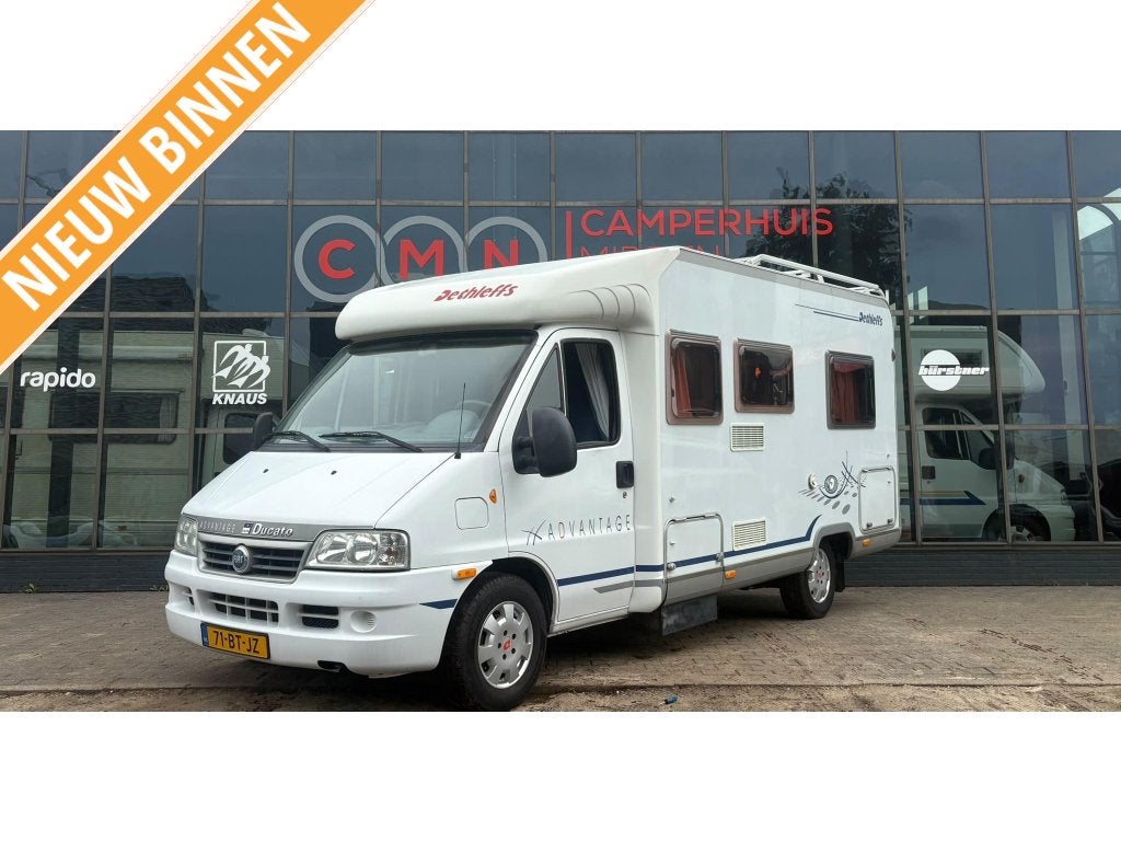 Dethleffs Advantage 5801 T FaceToFace,Vastbed, Caravans en Kamperen, Ringverwarming, Fiat, Dethleffs, Half-integraal