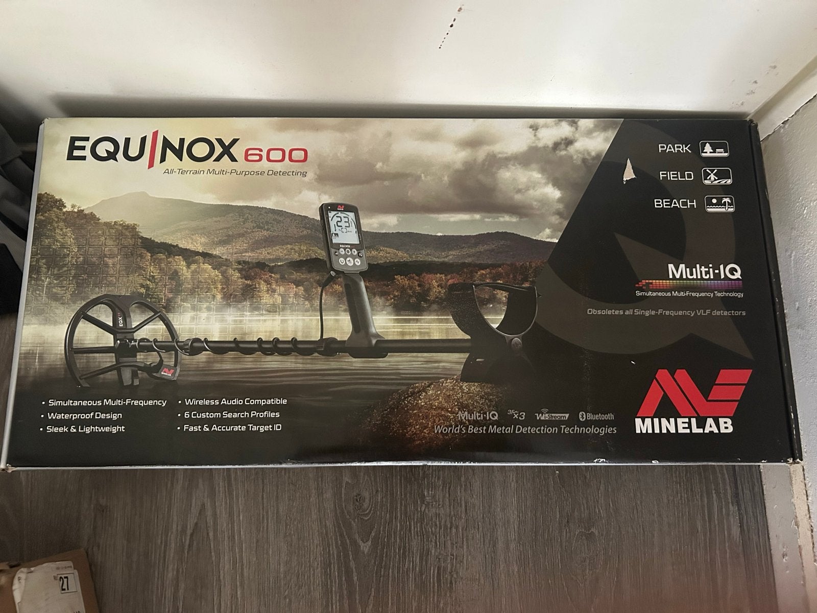 Minelab Equinox 600 Metaaldetector met accessoires