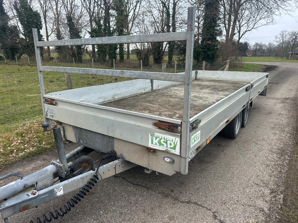 Henra plateau 3500 kg tandemasser !!, Auto diversen, Aanhangers en Bagagewagens, Ophalen of Verzenden