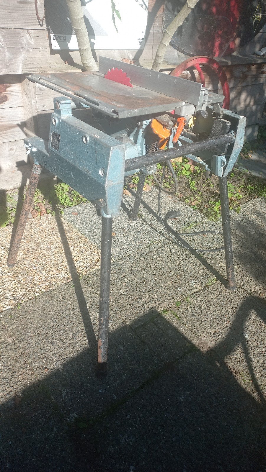 Elu bouwplaats zaagmachine, Ophalen, Gebruikt, Cirkelzaag, Elu (de Walt)