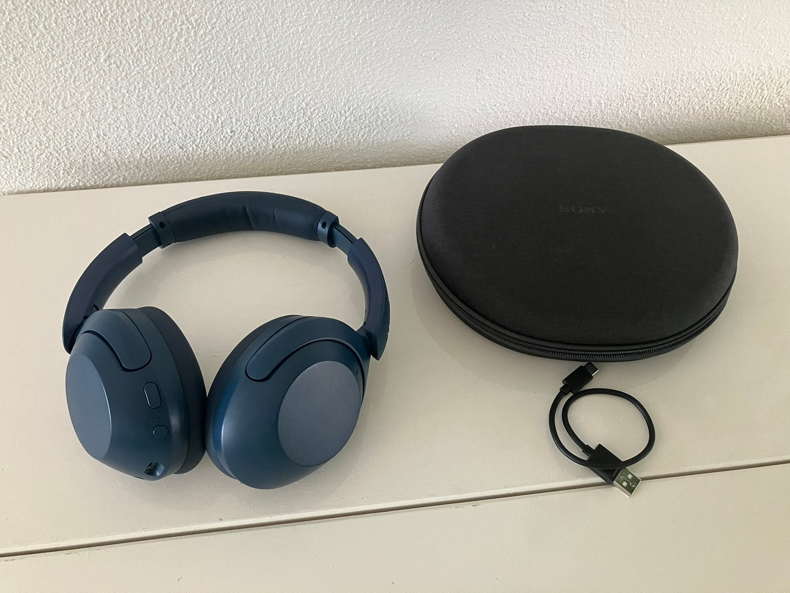 ZGAN Sony WH-XB910n XB910n | noise cancelling | case, Audio, Tv en Foto, Koptelefoons, Ophalen of Verzenden, Zo goed als nieuw