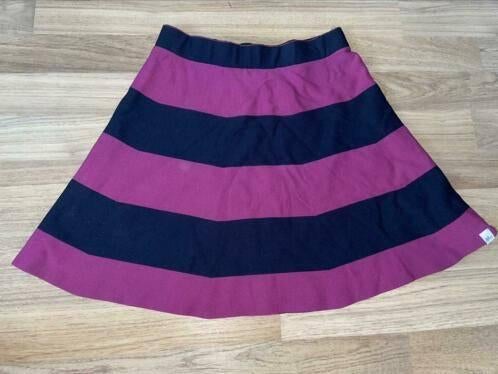 Nik&nik nik & nik rok rokje paars blauw 152, Kinderen en Baby's, Kinderkleding | Maat 152, Nik&Nik, Zo goed als nieuw, Jurk of Rok