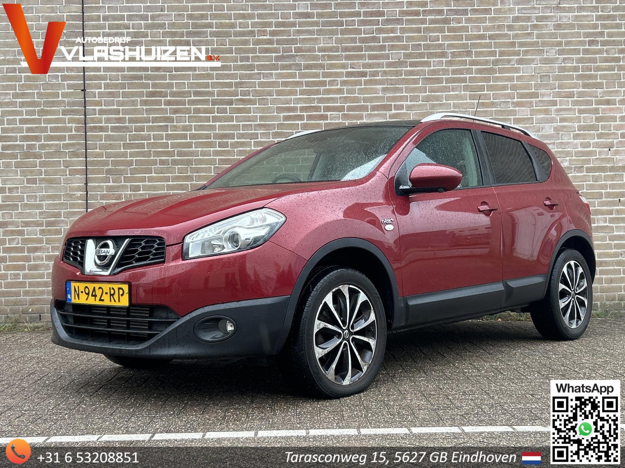 Nissan Qashqai 1.5 dCi Visia | Camera | Pano | Climate | Cru, Auto's, Nissan, Voorwielaandrijving, Euro 5, Stof, Gebruikt