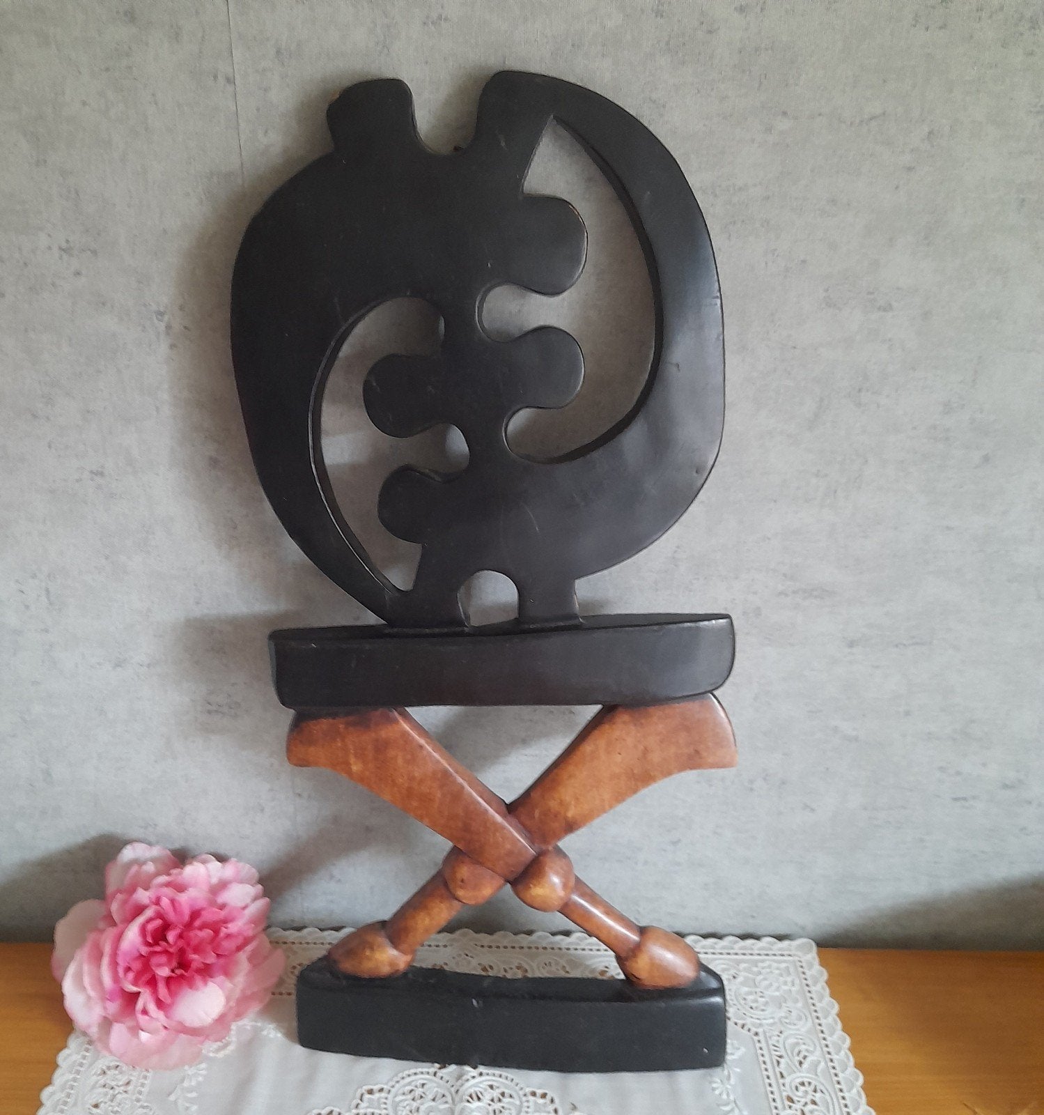 Houten Oosters wanddecoratie, Ophalen of Verzenden