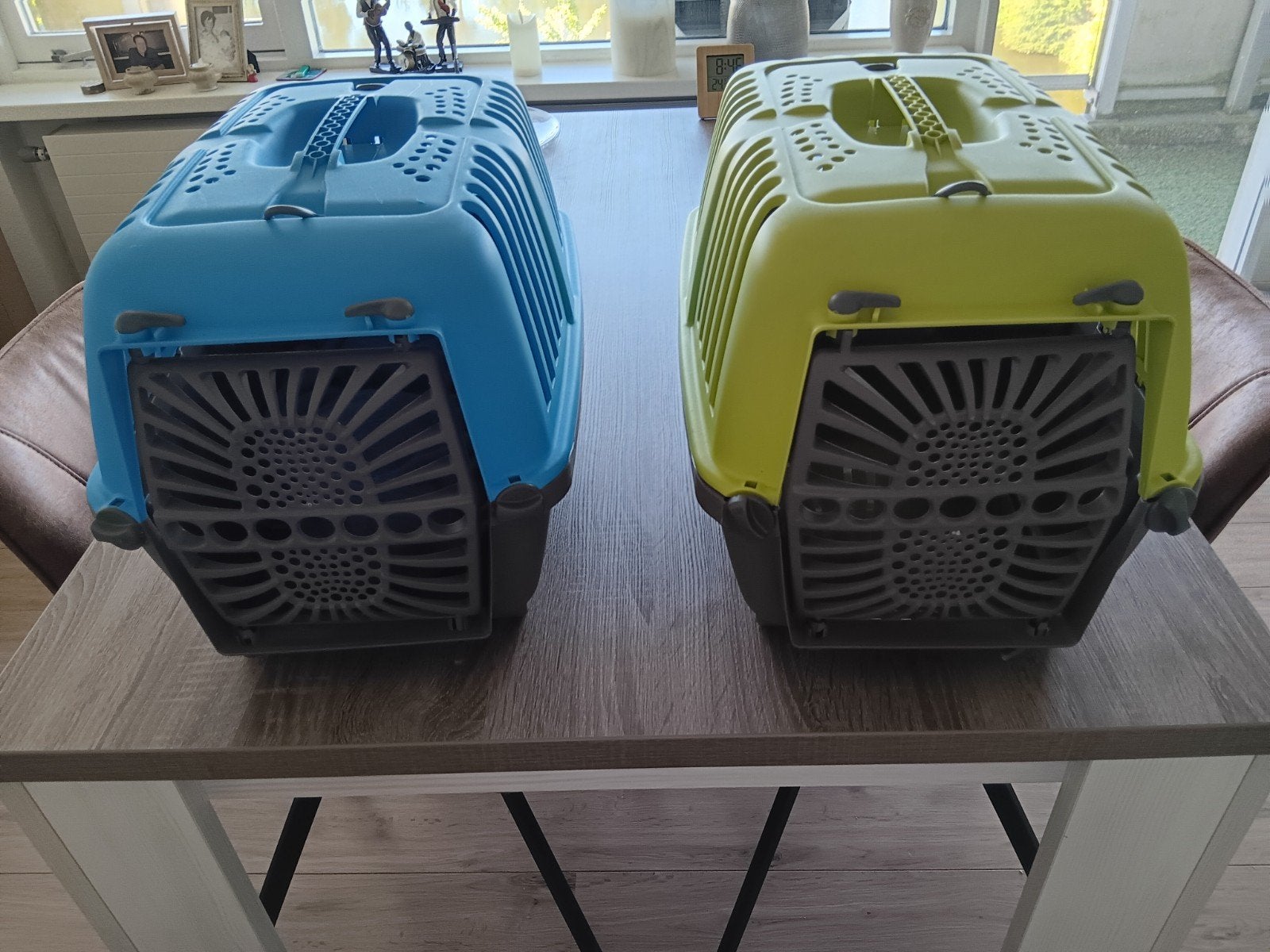 2 Reiskoffers voor Kat of Kleine Hond, Dieren en Toebehoren, Katten-accessoires, Ophalen, Zo goed als nieuw