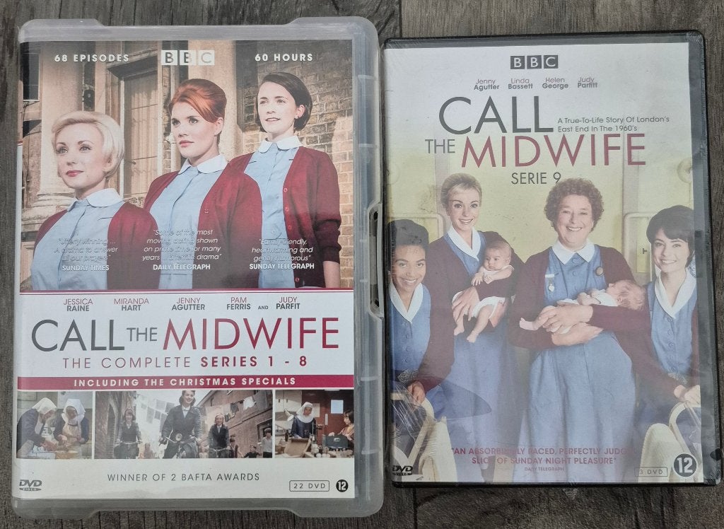 Call the Midwife, seizoen 1 t/m 9 met nederlandse subs., Cd's en Dvd's, Dvd's | Tv en Series, Vanaf 12 jaar, Ophalen, Zo goed als nieuw