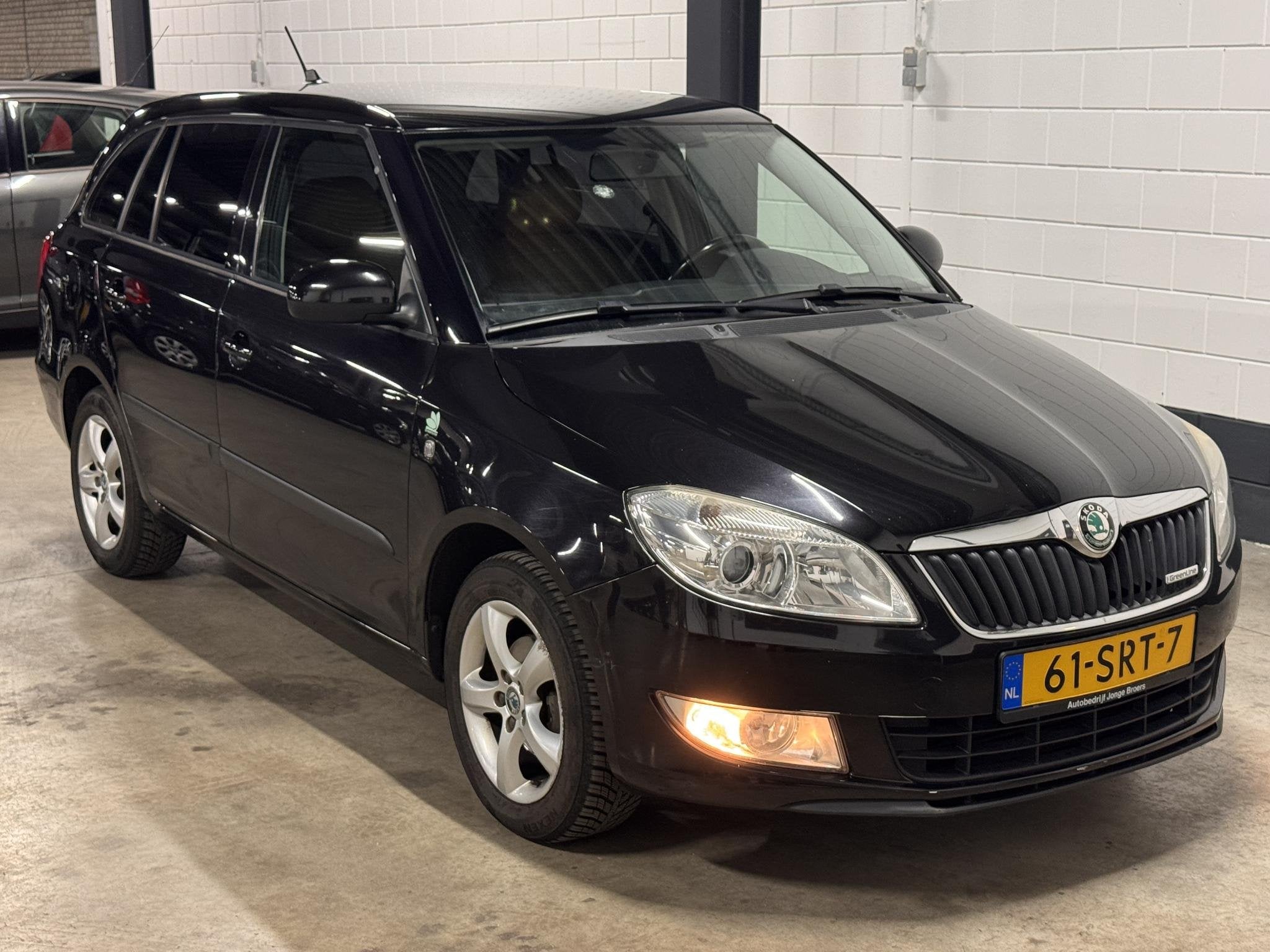 Skoda Fabia Combi 1.2 TDI Greenline, Auto's, Voorwielaandrijving, Euro 5, Zwart, 1199 cc