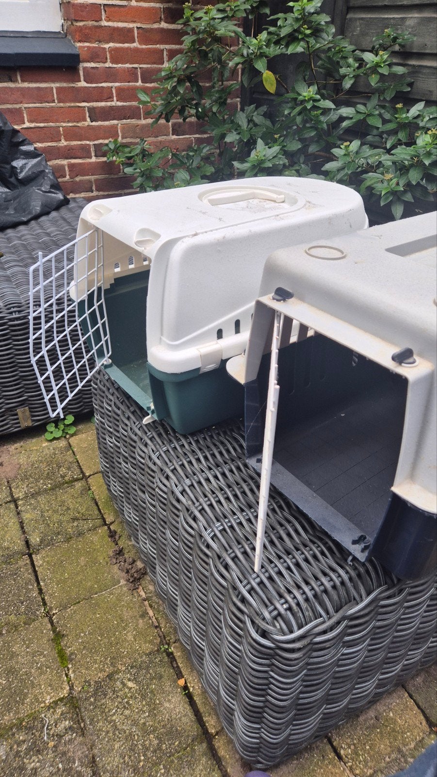 Kattenbak en transport box (2), Dieren en Toebehoren, Ophalen