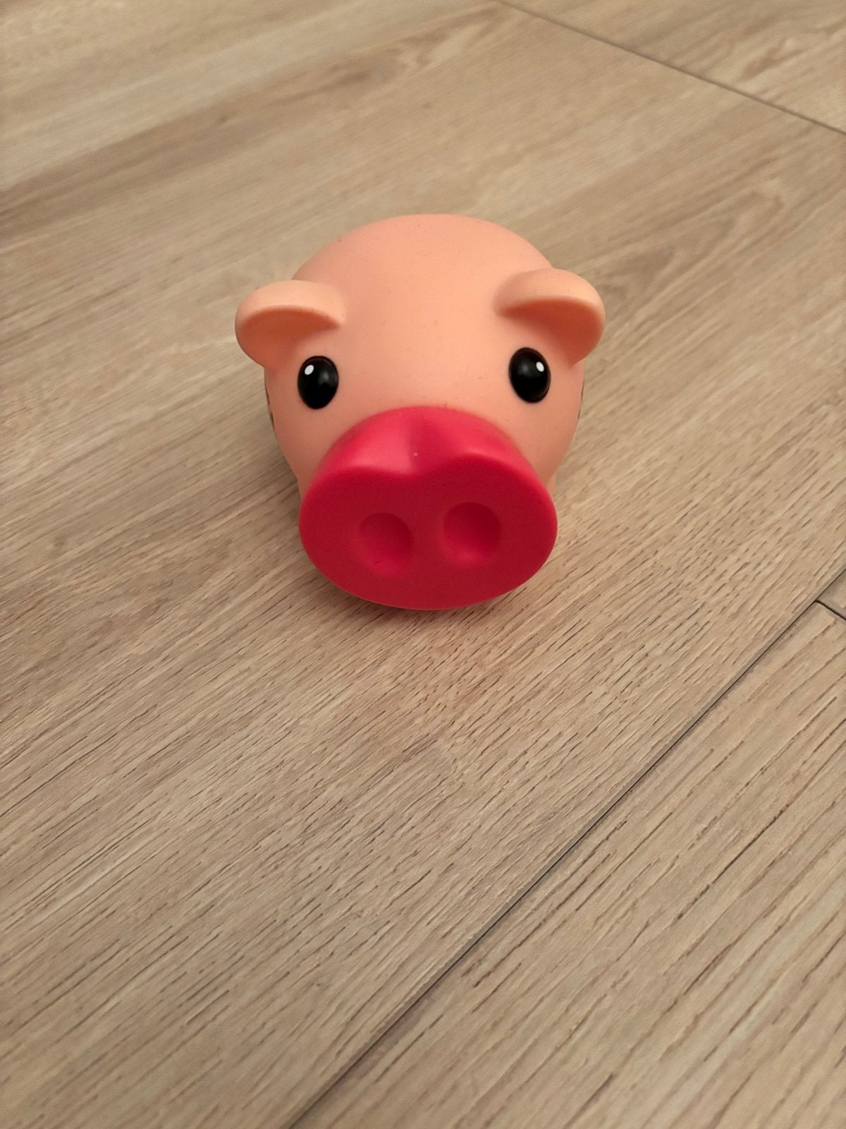 Roze varkensspaarpot "Hieperdepiep Hoera! Gefeliciteerd!", Verzamelen, Ophalen of Verzenden, Zo goed als nieuw, Overige materialen