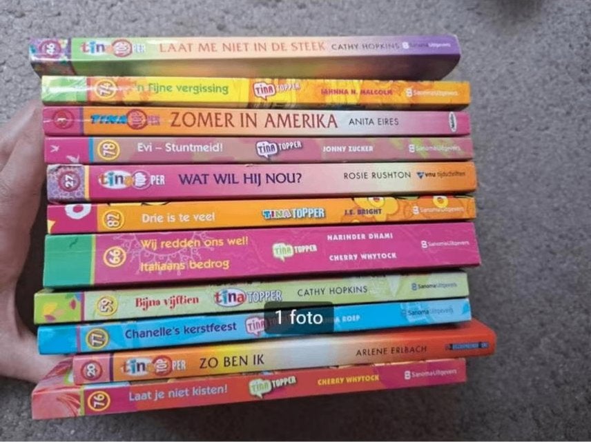 Diverse kinderboeken - Tina Topper, Ophalen of Verzenden, Gelezen
