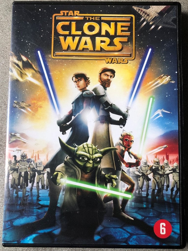 STAR WARS - THE CLONE WARS - DVD, Verzamelen, Star Wars, Ophalen of Verzenden, Zo goed als nieuw, Overige typen
