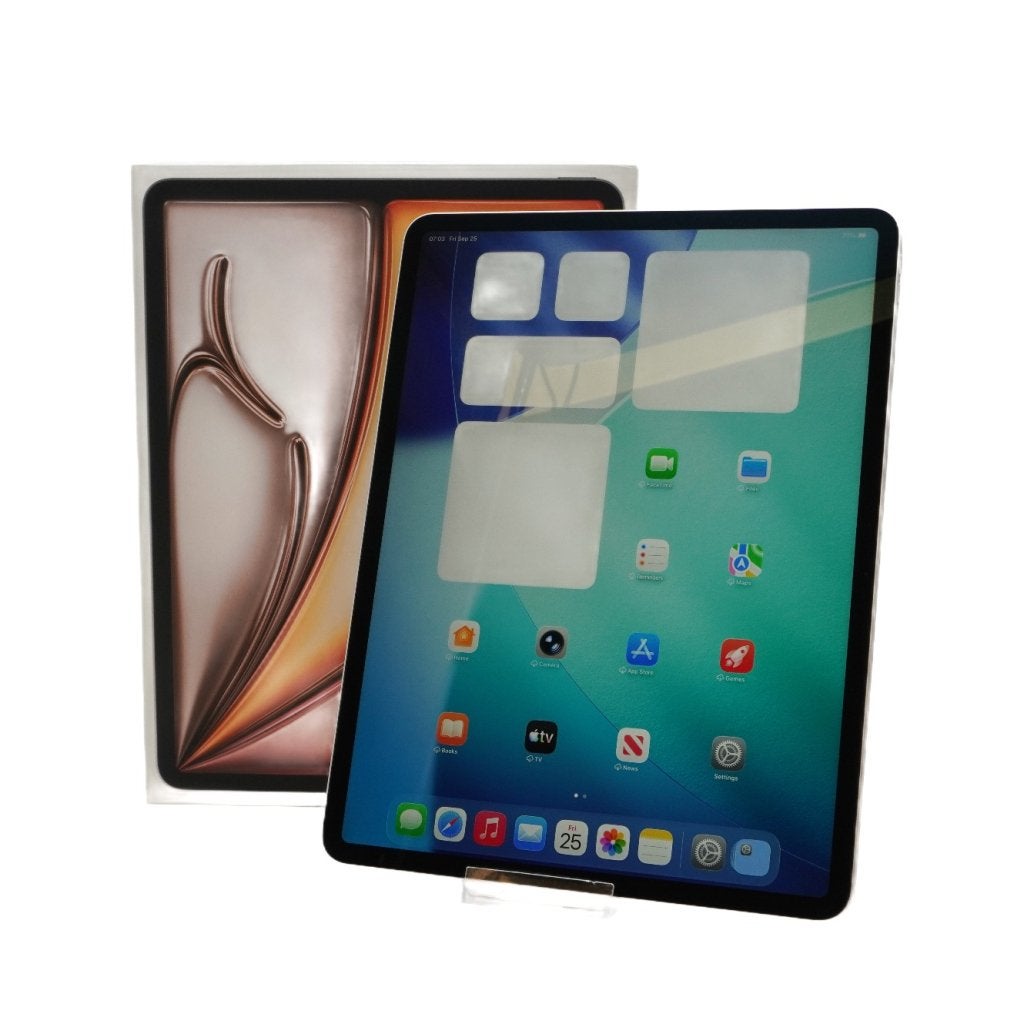 Foto 2 van iPad Air 13 Inch M2 2024 128GB Wifi - ZGAN - Batterij 100%