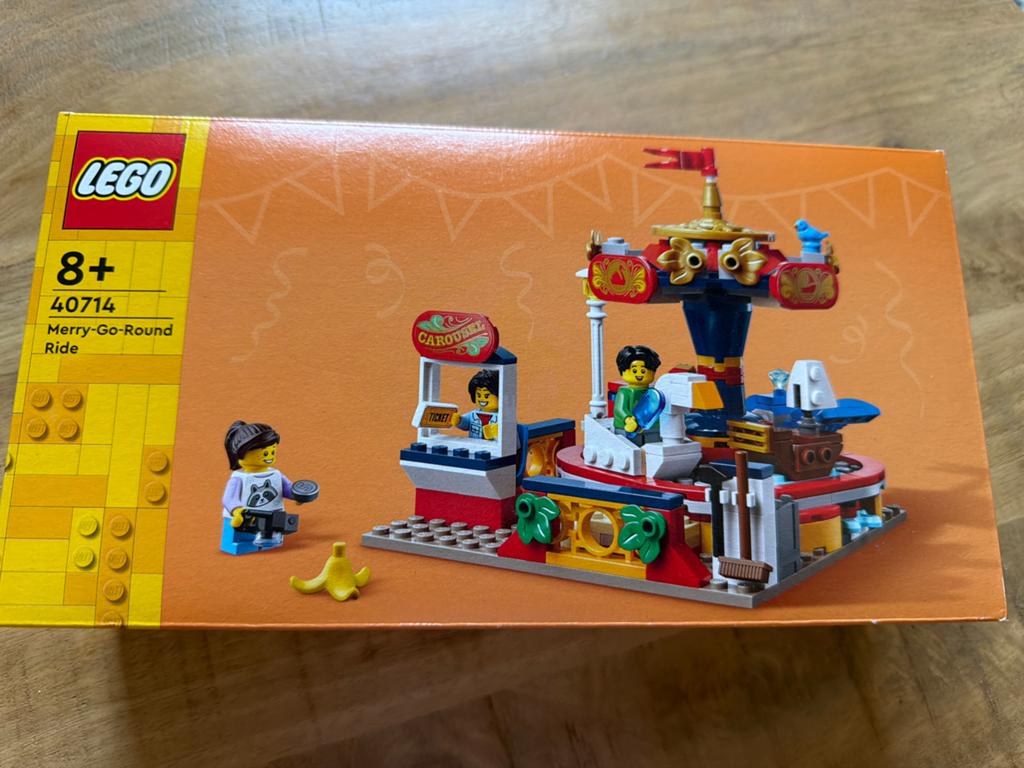 LEGO 40714 Merry-Go-Round Draaimolen, Ophalen of Verzenden, Nieuw, Overige merken