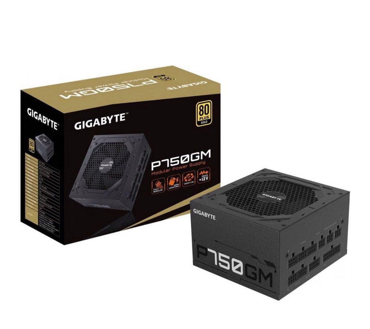 Gigabyte 750w modulaire voeding, Ophalen, Zo goed als nieuw