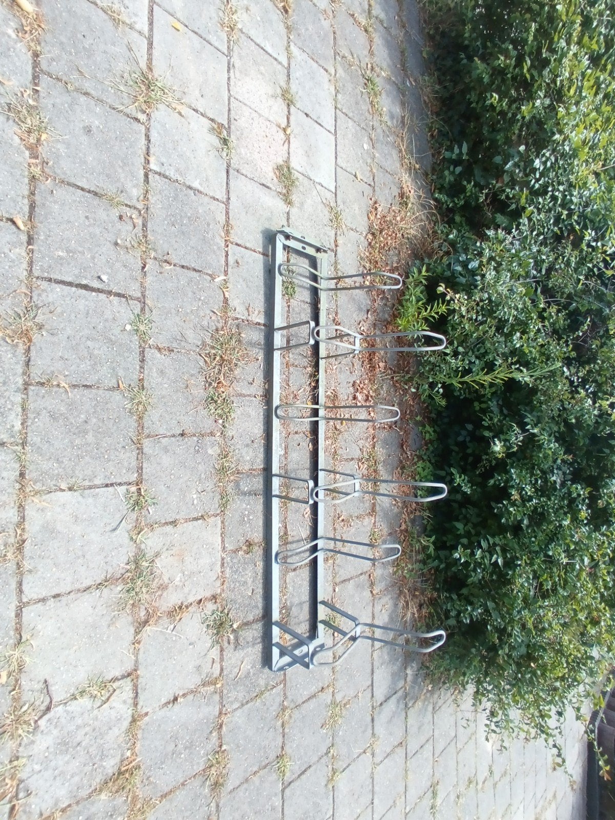 Fietsenrek voor 6 fietsen - Gebruikt, Ophalen