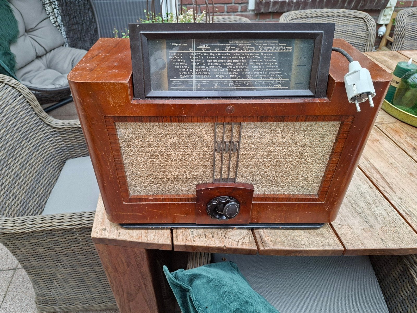 Philips 750A uit 1937, Antiek en Kunst, Ophalen of Verzenden