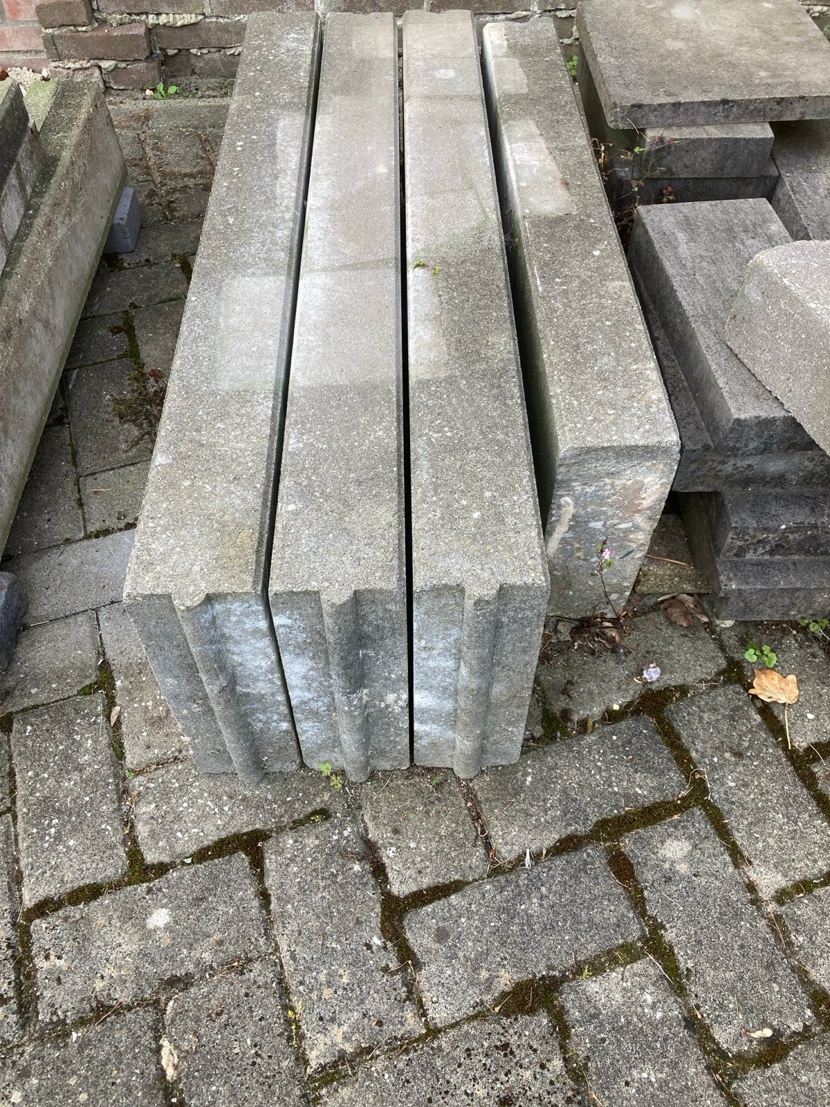 Betonband 100x30x10 cm, totaalprijs., Tuin en Terras, Overige materialen, Gebruikt, Overige typen, Ophalen of Verzenden