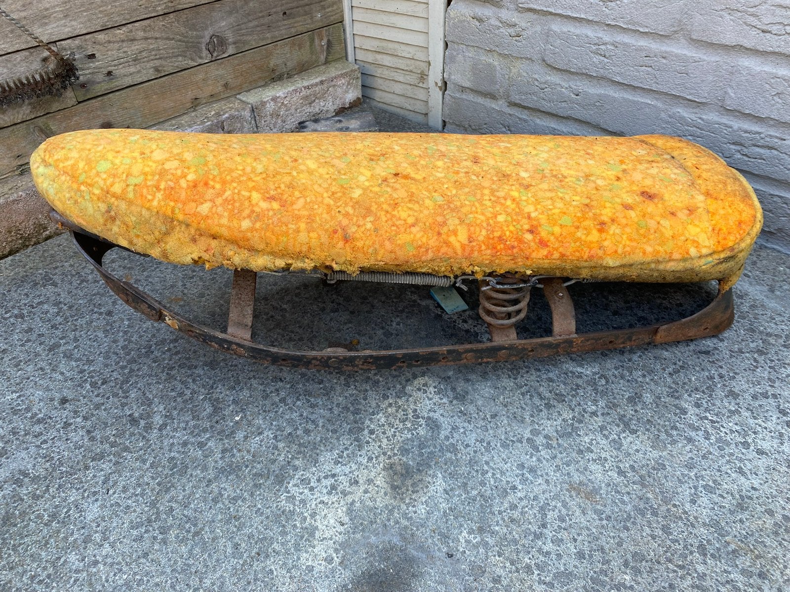 Kreidler eitank buddyseat zadel, Ophalen of Verzenden, Gebruikt, Zadel