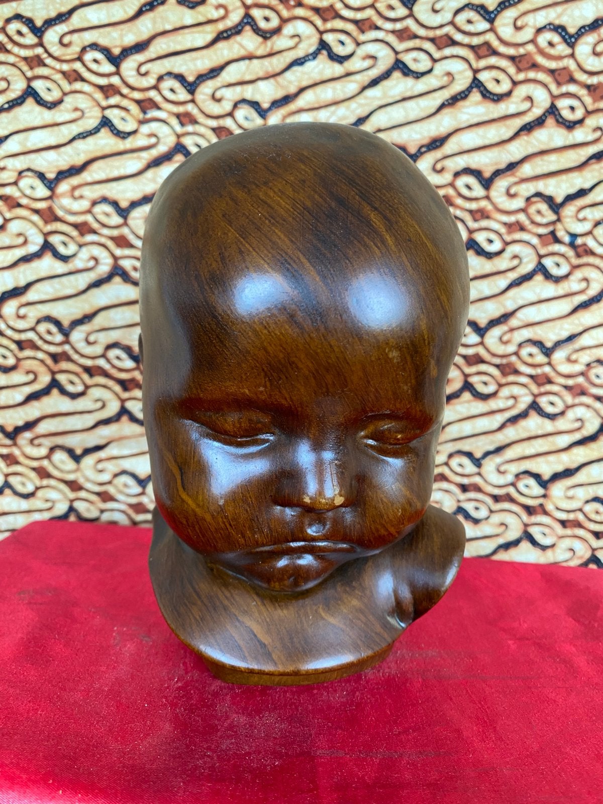 AARDEWERKEN BABYHOOFDJE (GEBR. VAN PARIDON), Ophalen of Verzenden