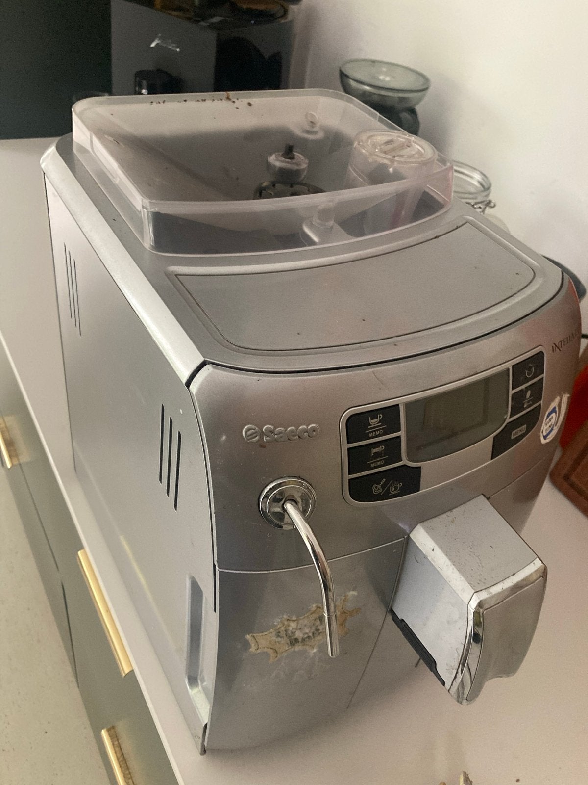 Gratis!! Philips Saeco volauto koffiemachines - onderdelen, Witgoed en Apparatuur, Koffiezetapparaten, Ophalen, Niet werkend, Koffiemachine