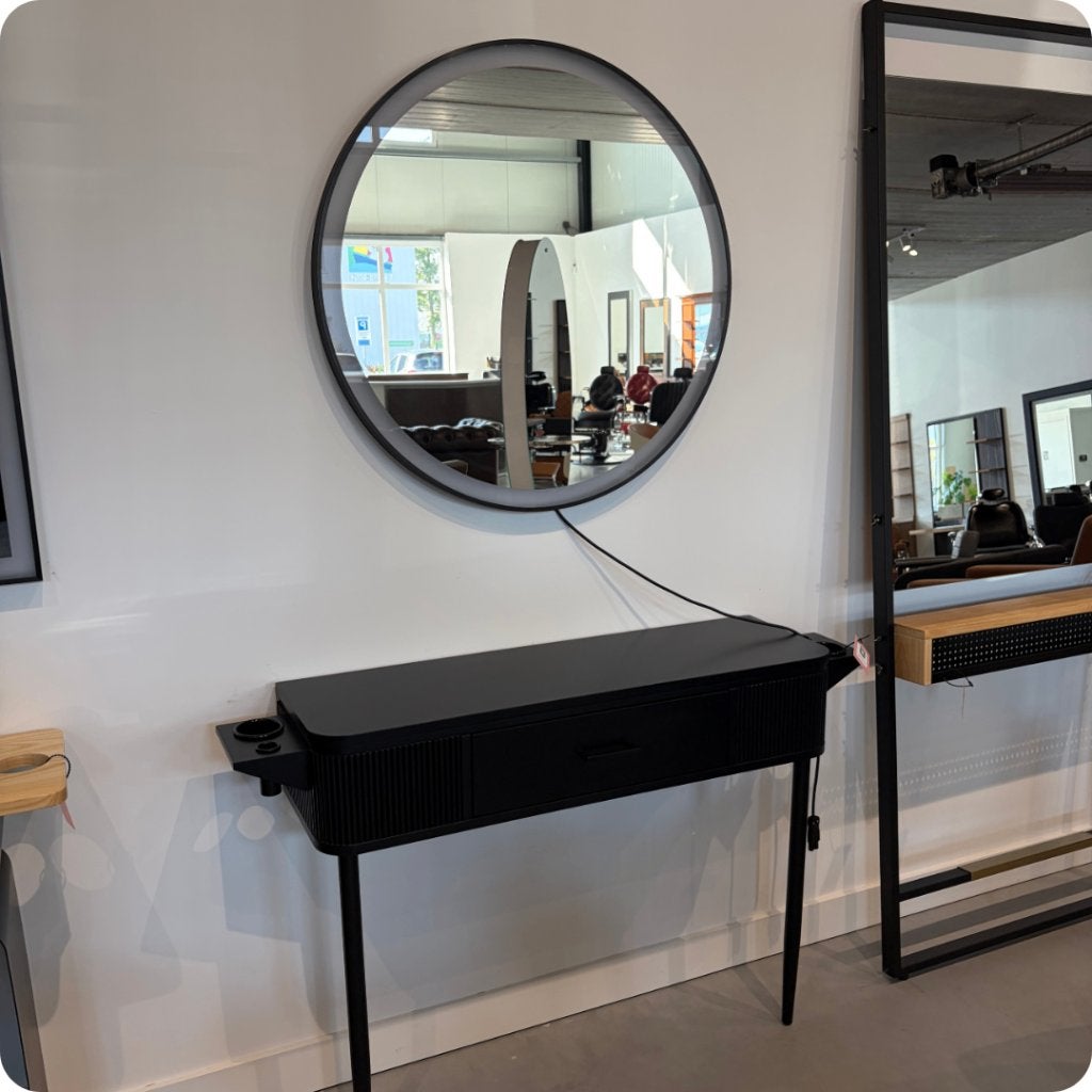 Mirplay Dafne (cirkel) Kaptafel, Ophalen, Zo goed als nieuw, 150 tot 200 cm, Info@mirplay.com