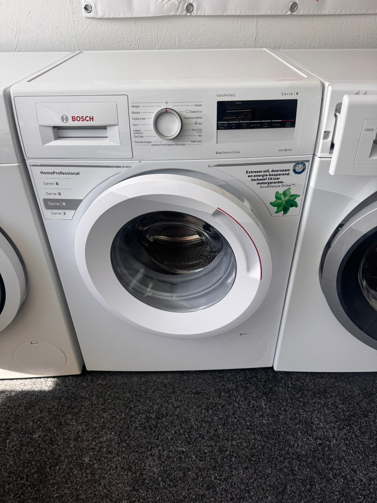 BOSCH 1400 SERIE 4 ECO 7 KG A+++ met 2 jaar garantie, N, N, Refurbished, Ophalen of Verzenden