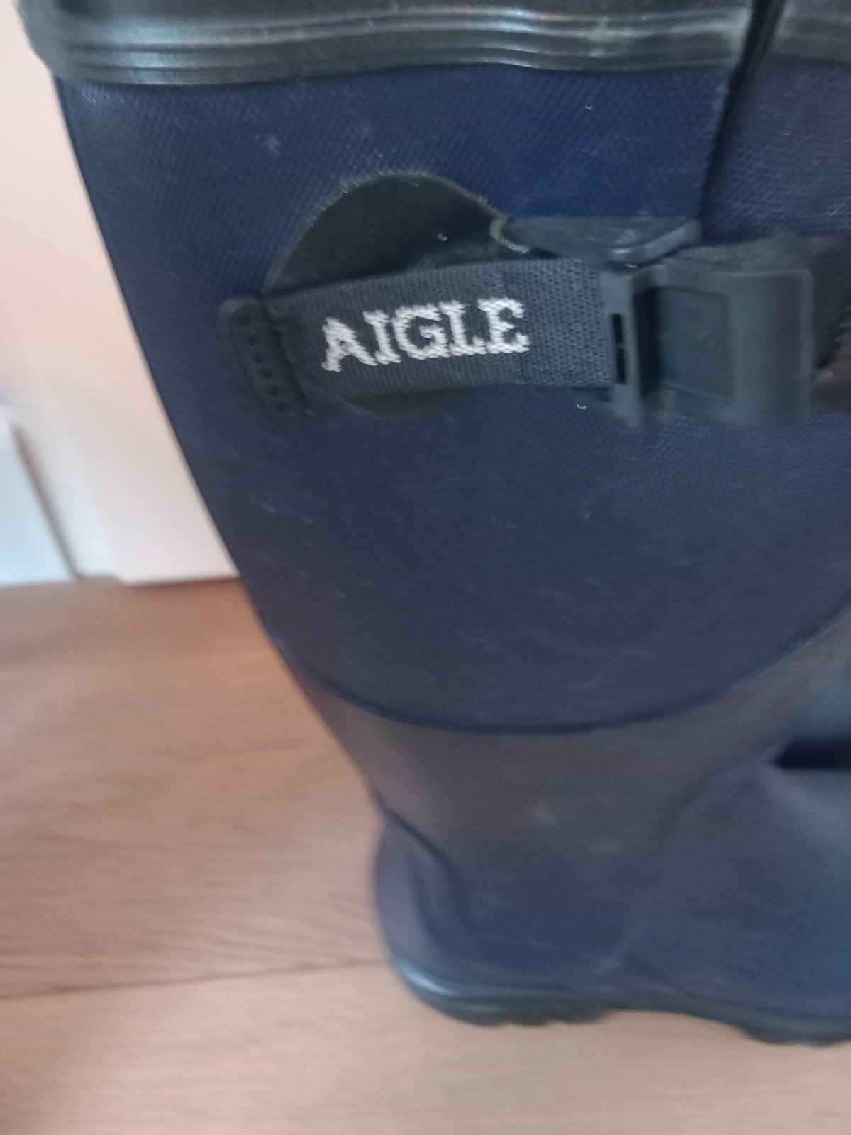 Aigle Heren Regenlaarzen Maat 42 - Nooit Gedragen, Kleding | Heren, Aigle, Blauw, Nieuw, Ophalen of Verzenden